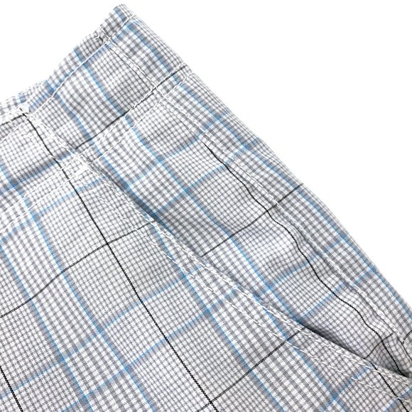 FOOT LOCKER Men’s Casual Flat Front Plaid Shorts Size 36 - Picture 4 of 7